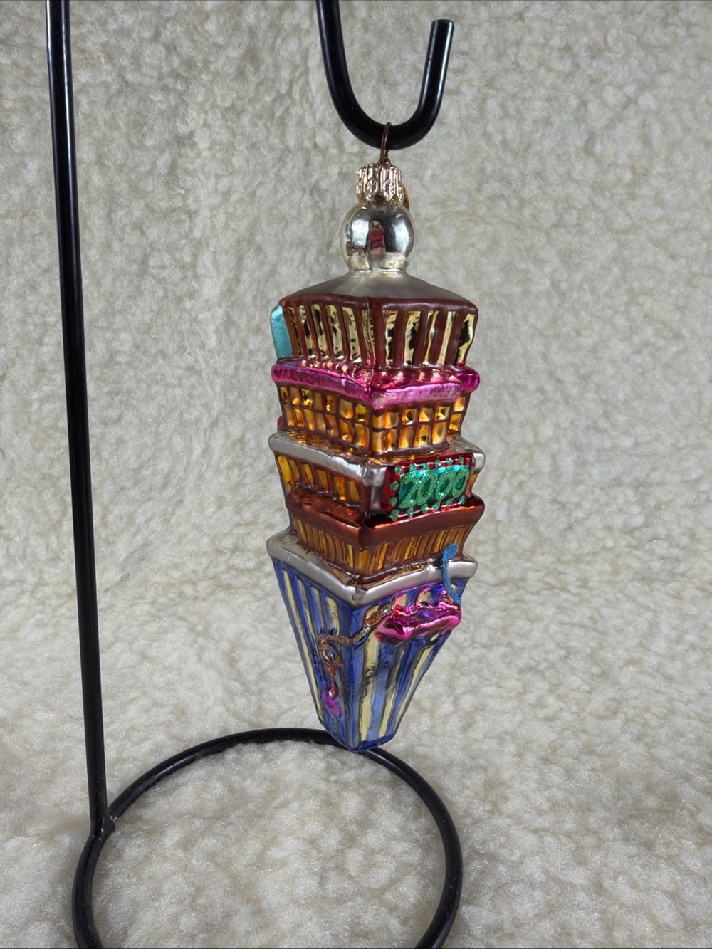 Christopher Radko 2000 Times Square New Year Ornament